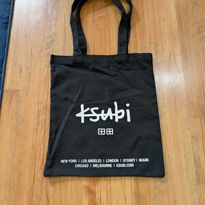 Ksubi Black Tote Bag